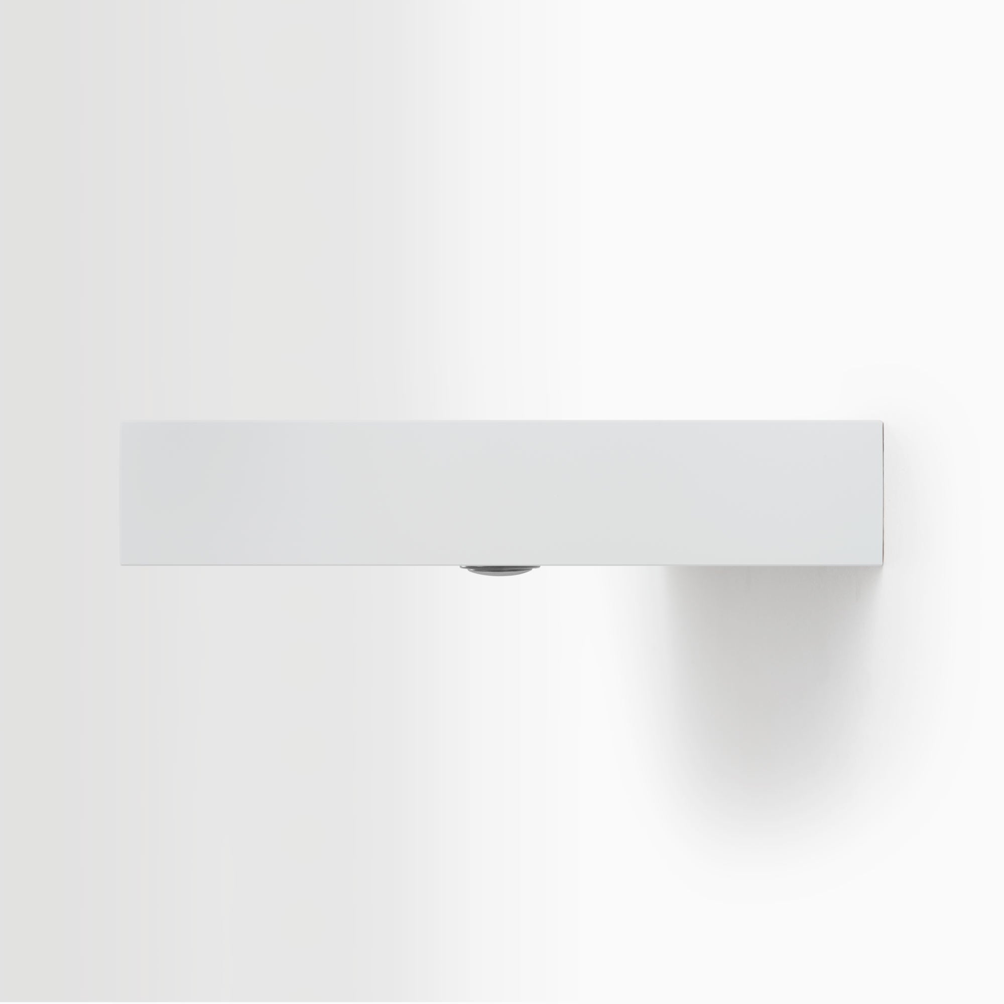 Aksel LED White Floating Shelf