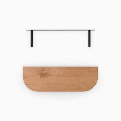 Aksel RADius Alder Floating Shelf