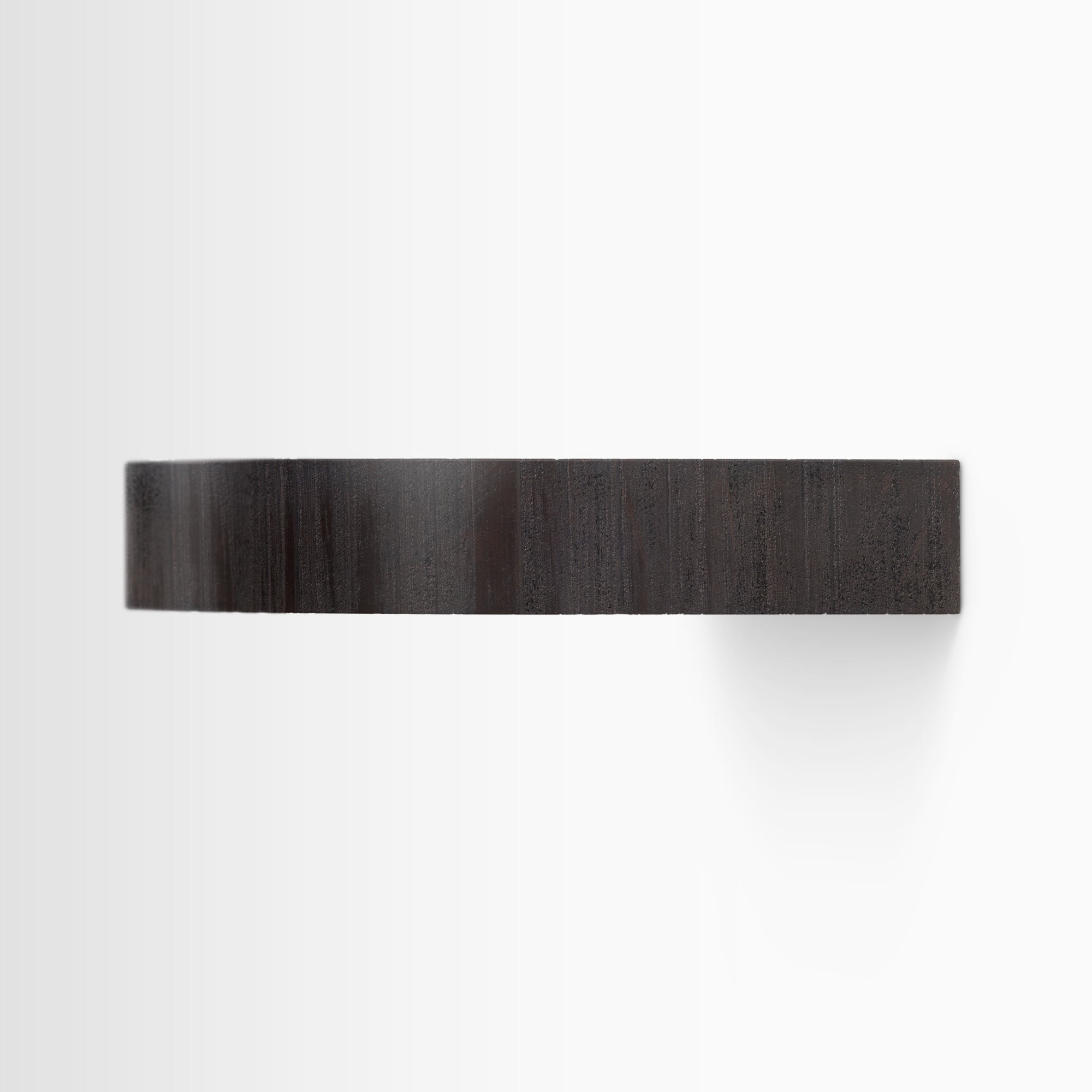 Aksel RADius Espresso Rustic Floating Shelf