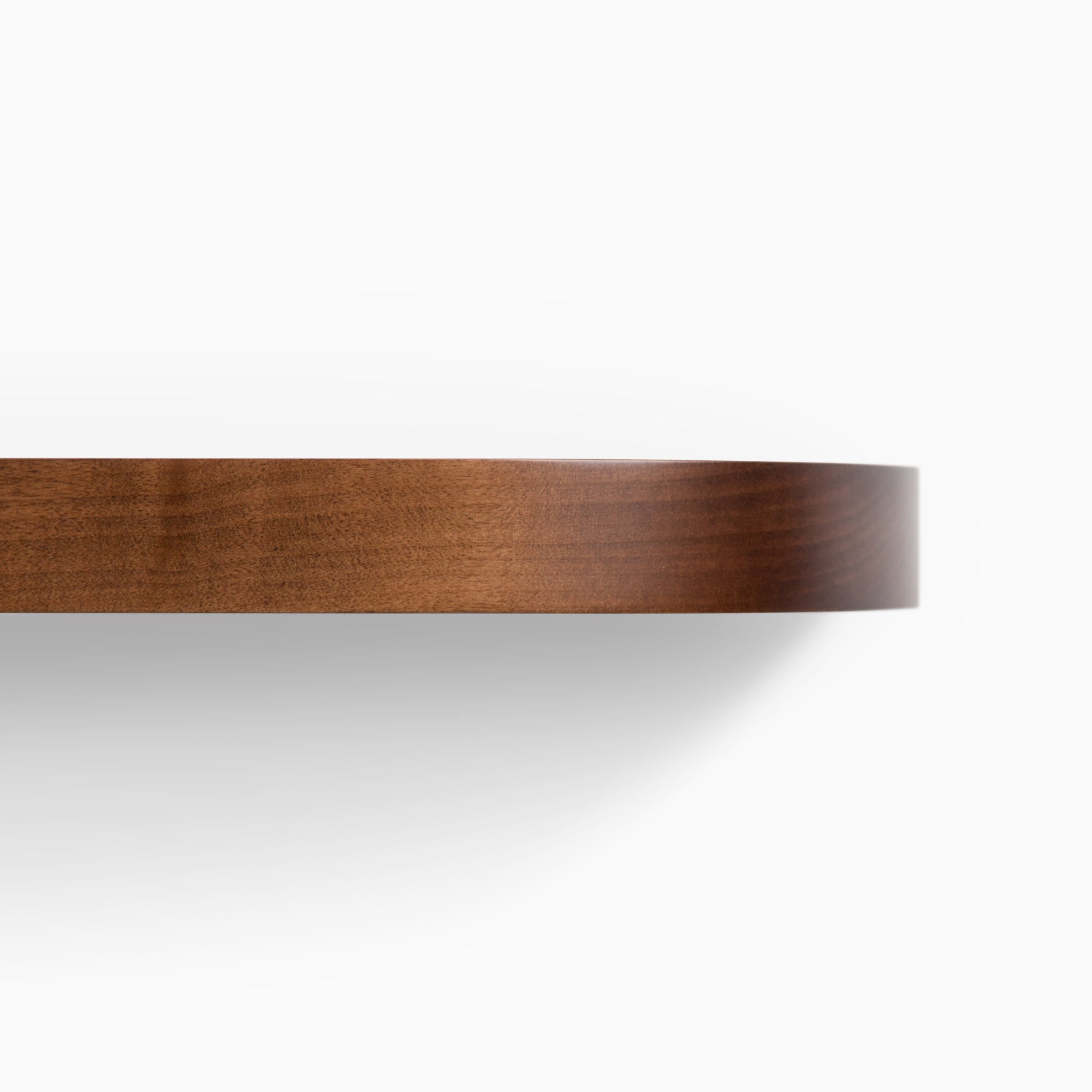 Aksel RADius Espresso Floating Shelf