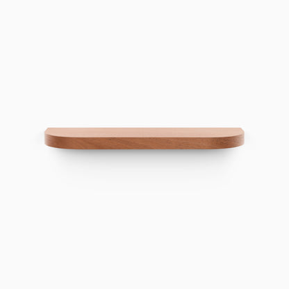 Aksel RADius Mahogany Floating Shelf