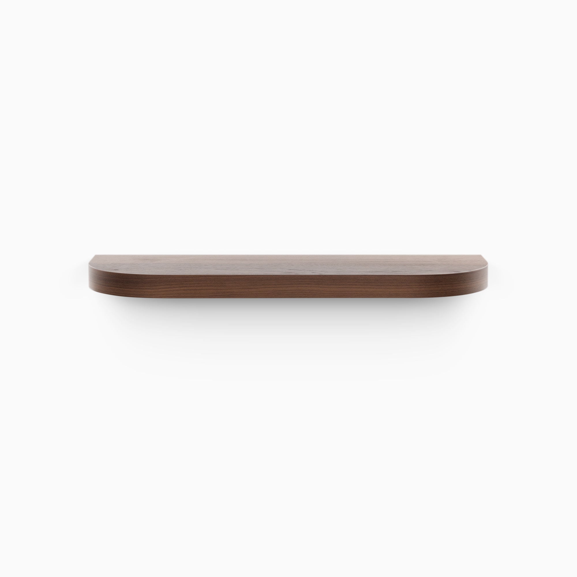 Aksel RADius Walnut Floating Shelf