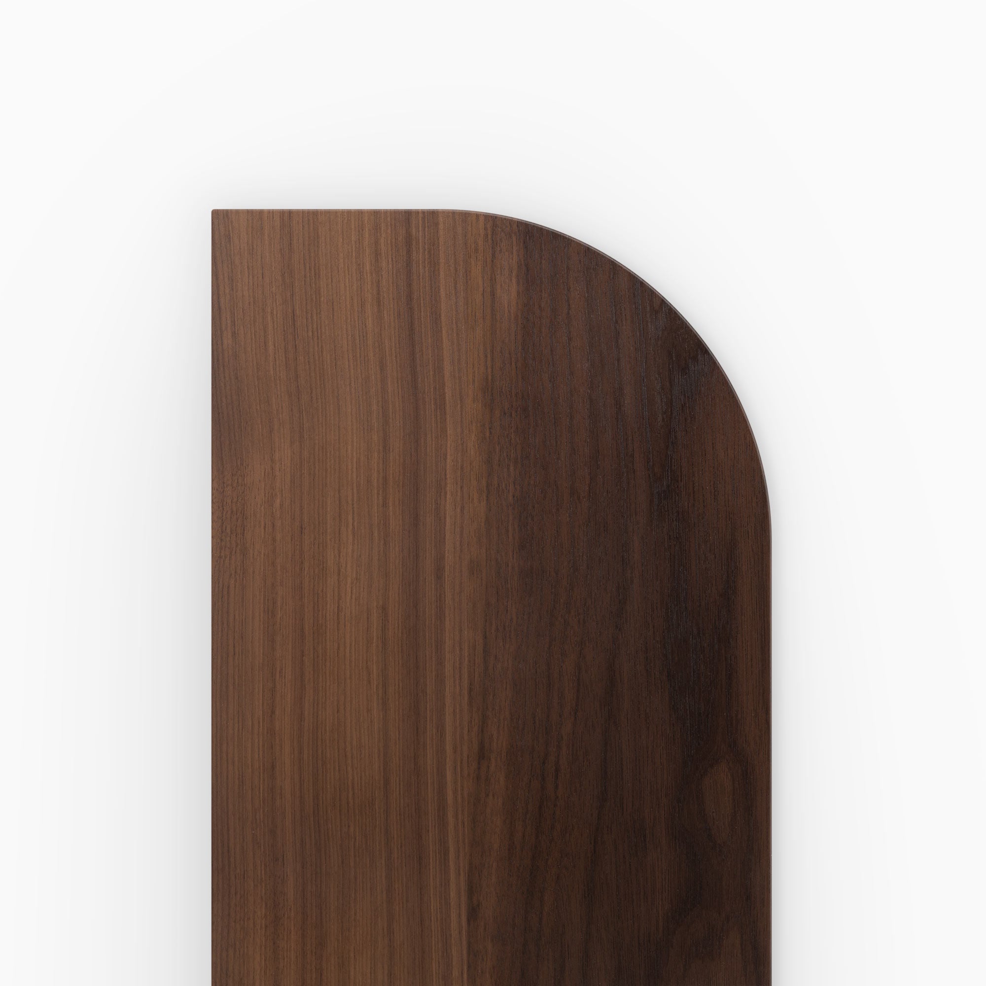 Aksel RADius Walnut Floating Shelf