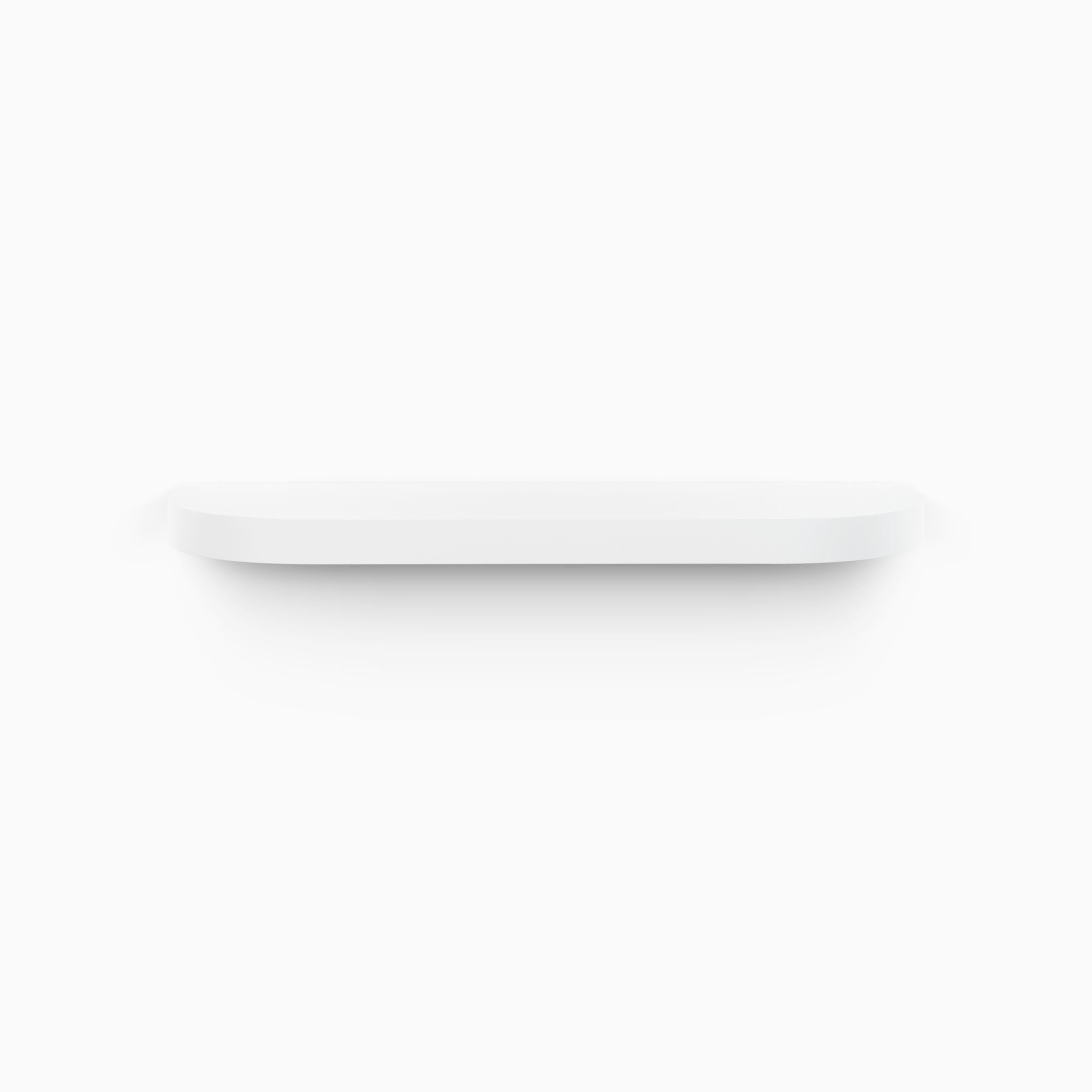 Aksel RADius White Floating Shelf