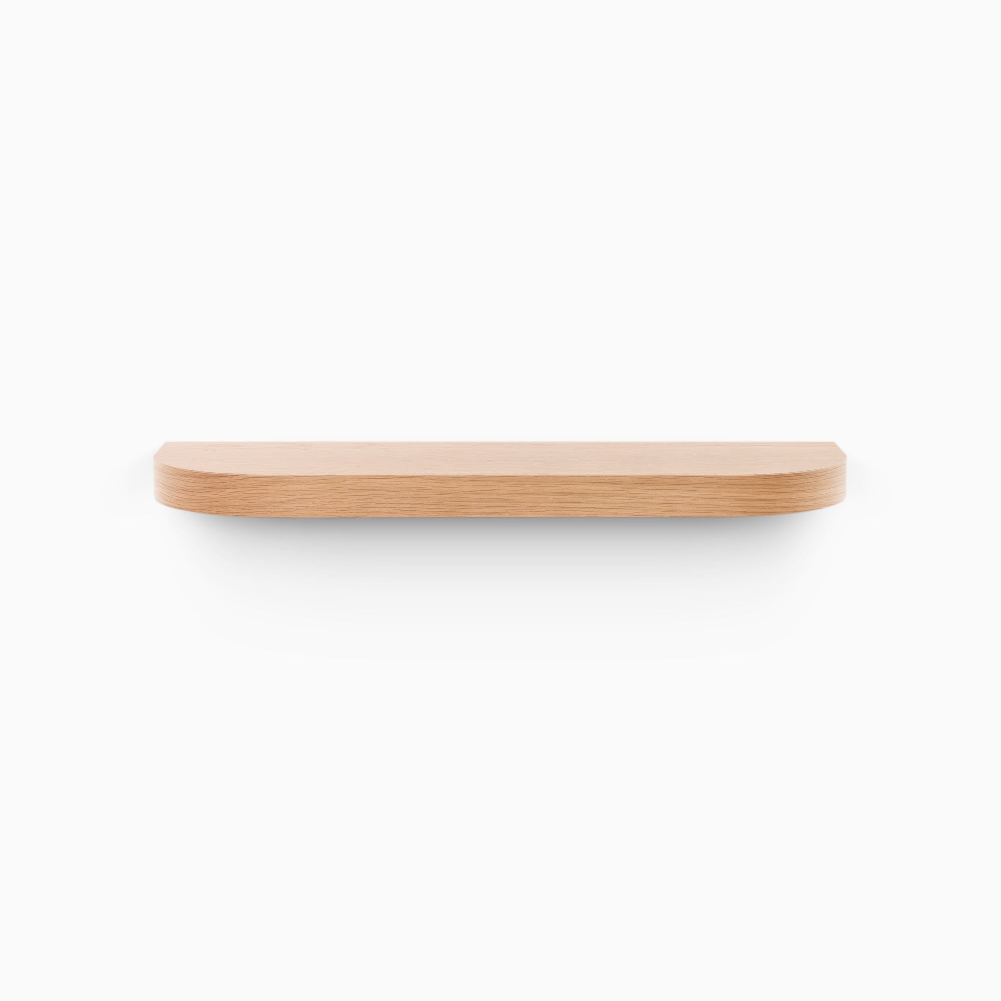 Aksel RADius White Oak Floating Shelf