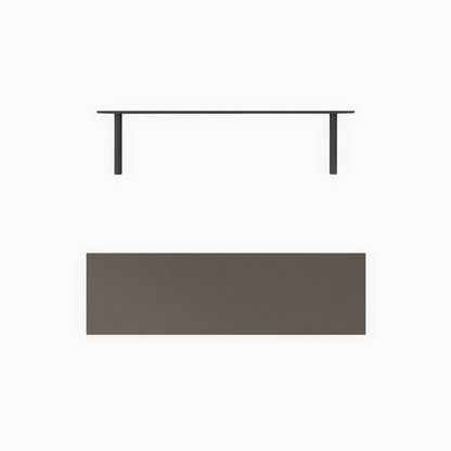 Aksel Tungsten Floating Shelf