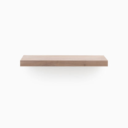 Aksel Unfinished Walnut Floating Shelf