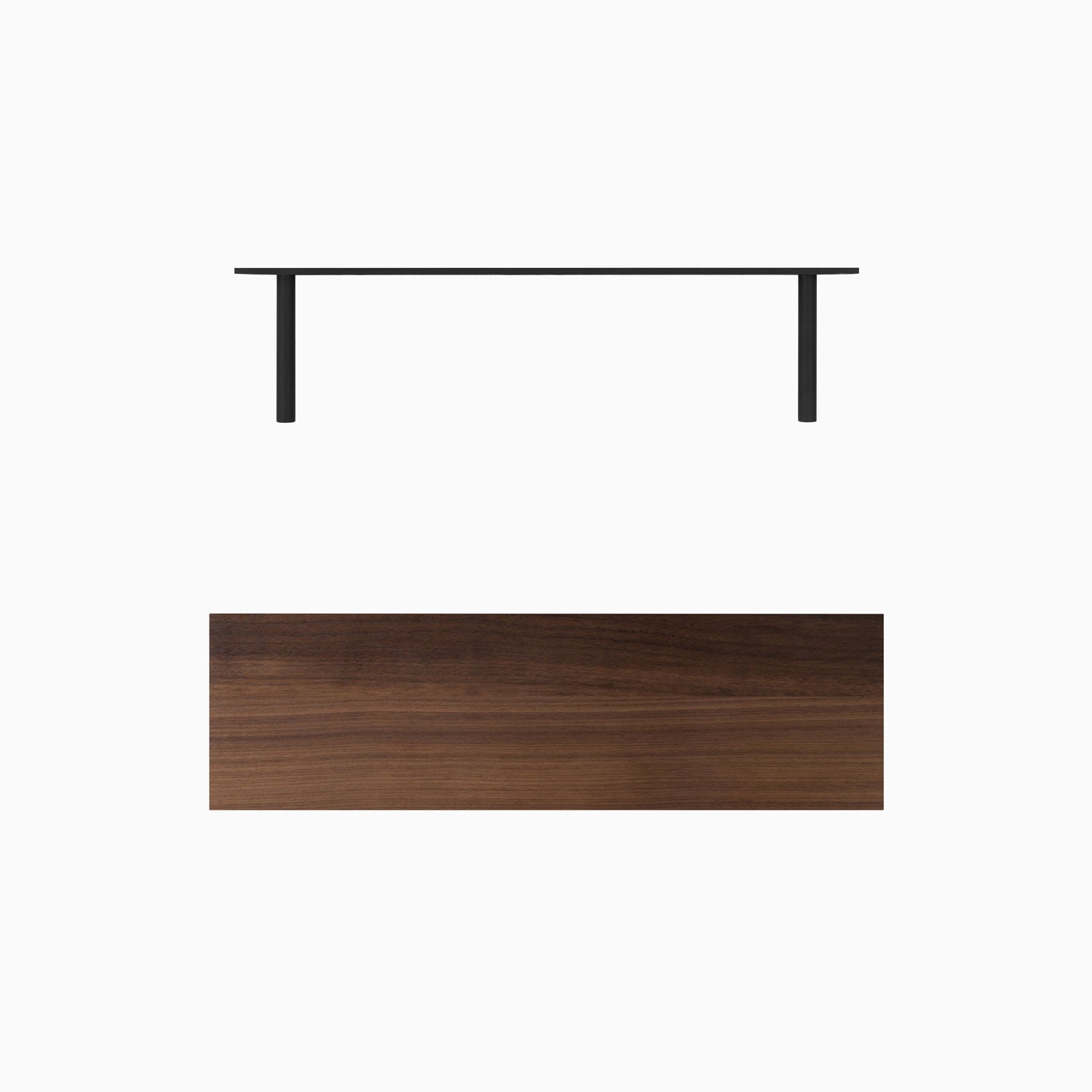 Aksel Walnut Floating Shelf