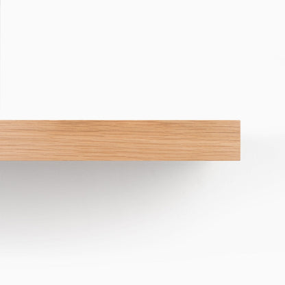 Aksel White Oak Floating Shelf