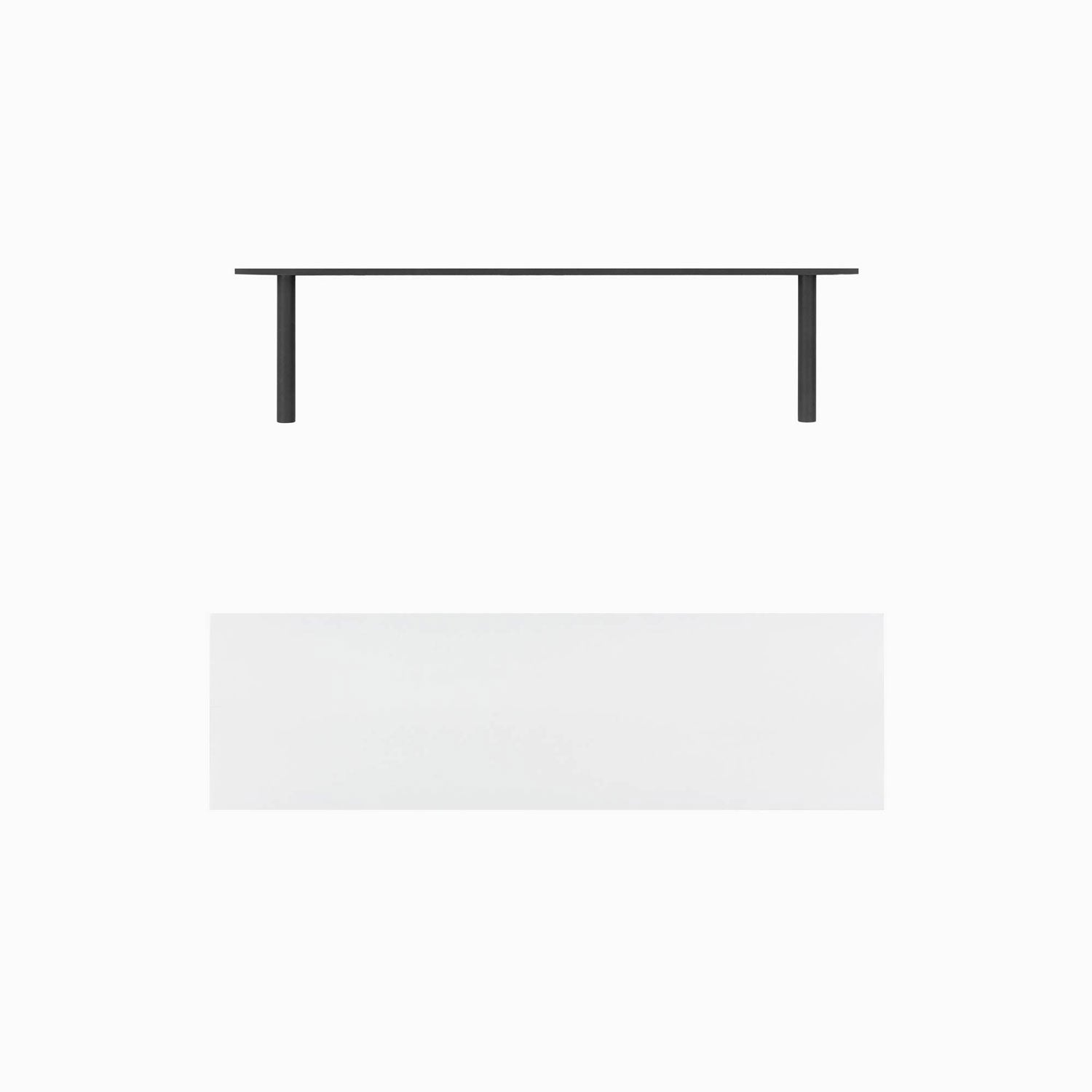 Aksel White Floating Shelf