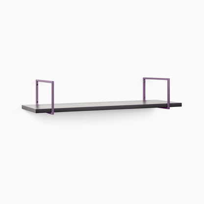 Bart Black Wall Shelf