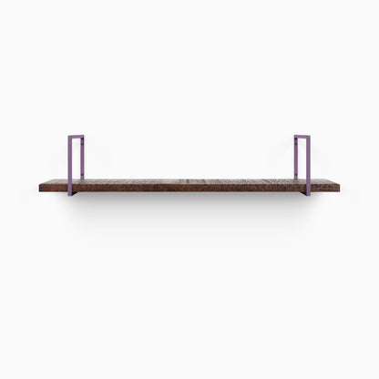 Bart Espresso Rustic Wall Shelf