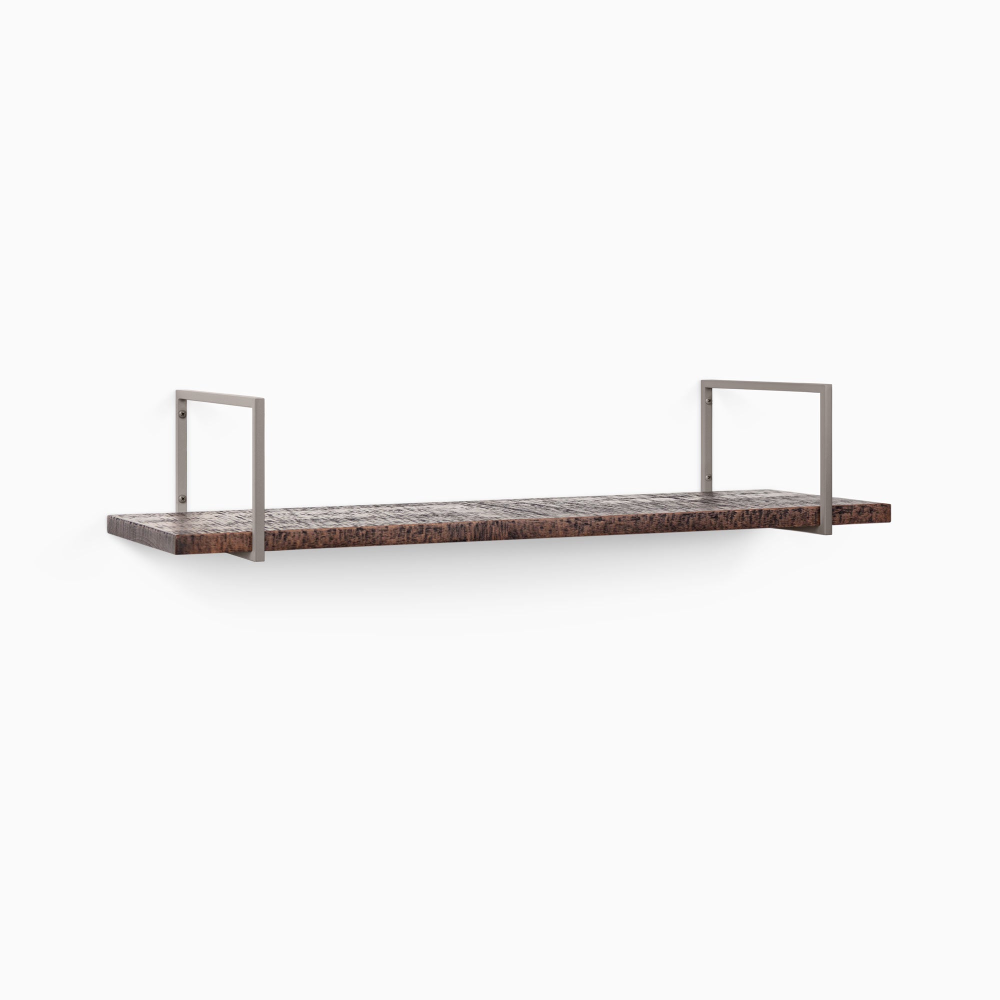 Bart Espresso Rustic Wall Shelf