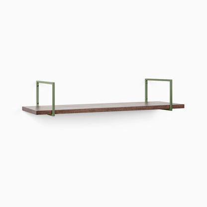 Bart Espresso Wall Shelf