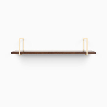 Bart Espresso Wall Shelf