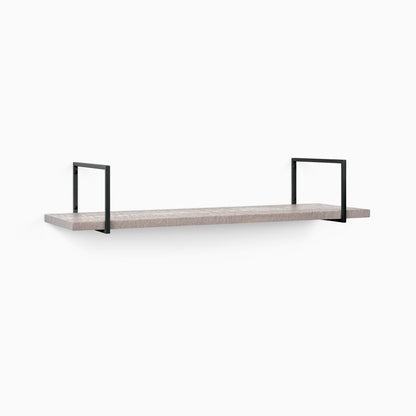 Bart Hatch Grey Rustic Wall Shelf