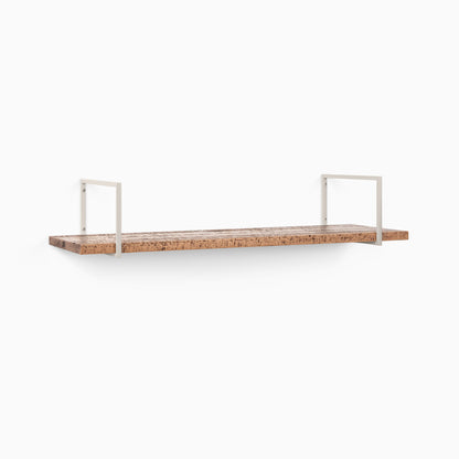 Bart Nutmeg Rustic Wall Shelf