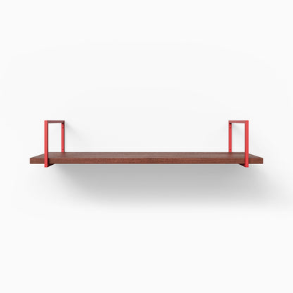 Bart Mahogany Wall Shelf