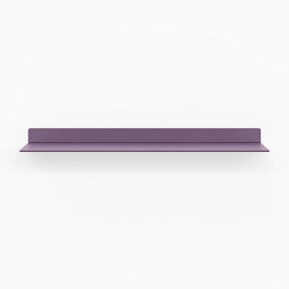 Beefy Bender FM 1 Metal Wall Shelf in deep nurple tone, minimalist metal floating shelf designed for sturdy wall display and functional organization.