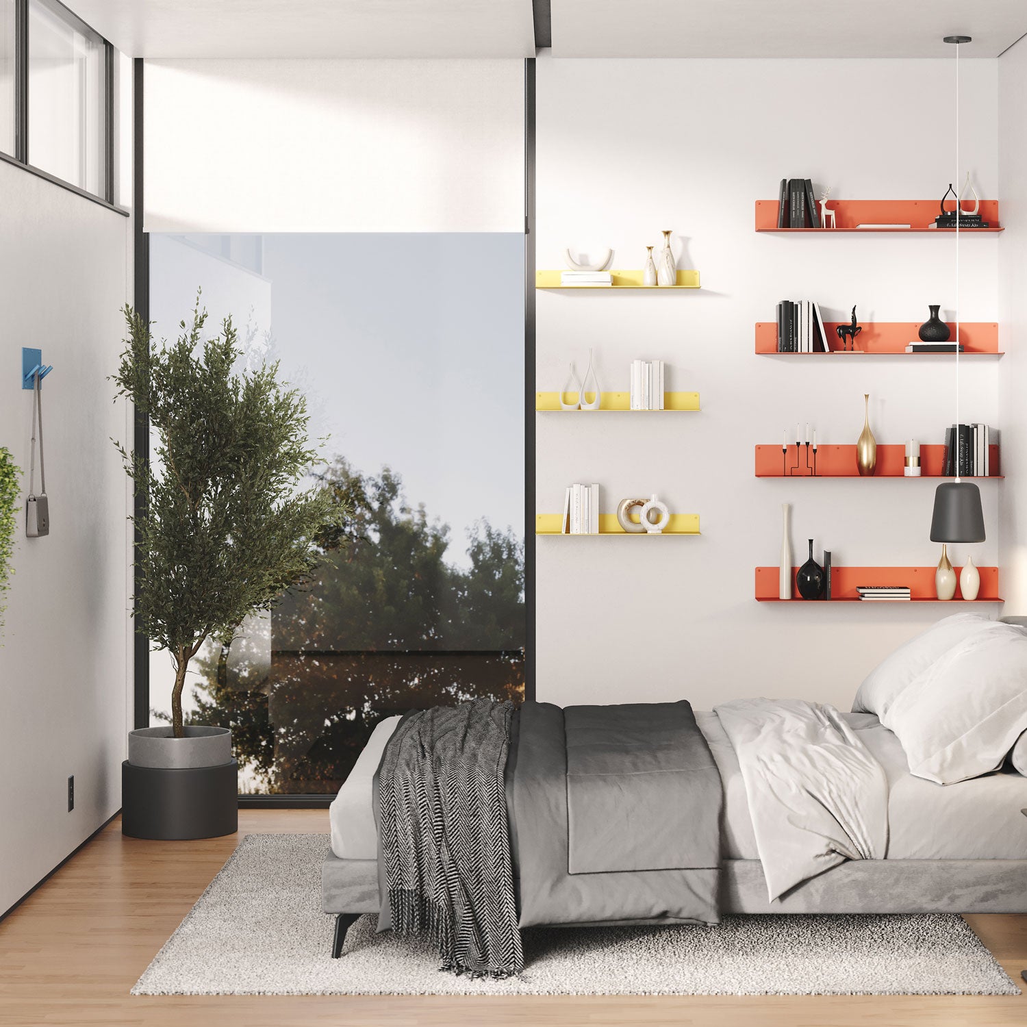 Bender FM 3 Metal Wall Shelf | Shelfology®