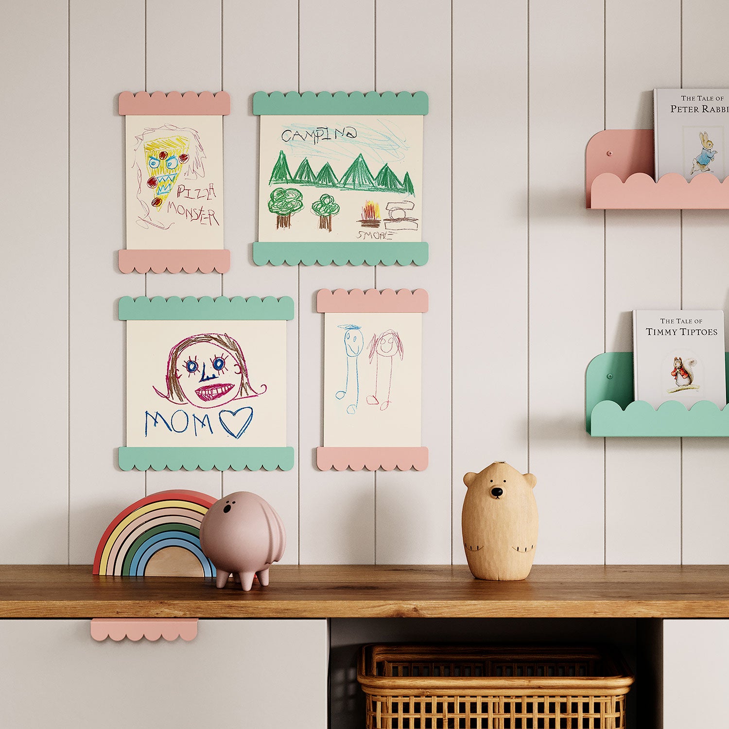 Bubble Magnetic Print Hanging System