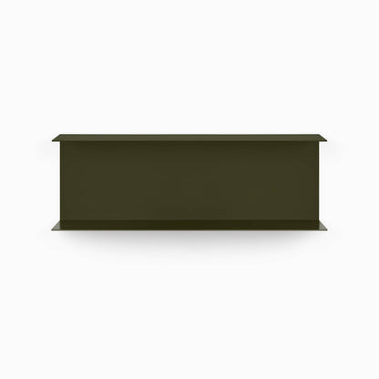 Double Bender Metal Wall Shelf