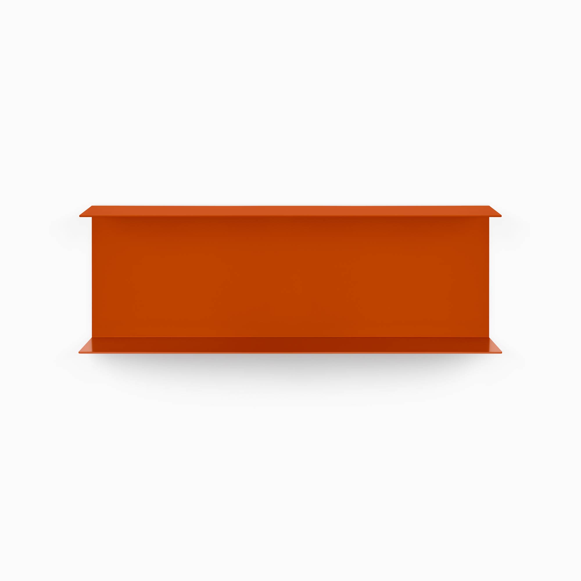 Double Bender Metal Wall Shelf