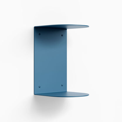 Double Rainbow Metal Wall Shelf