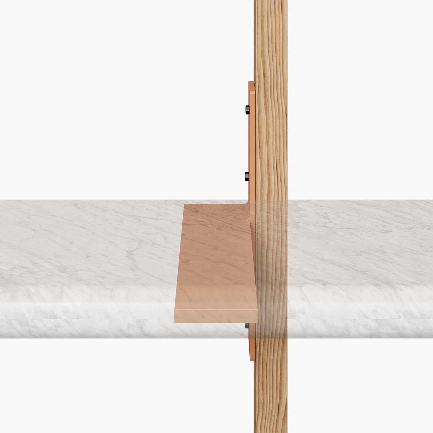 Drake Slimline Countertop Bracket (Powder Coated)