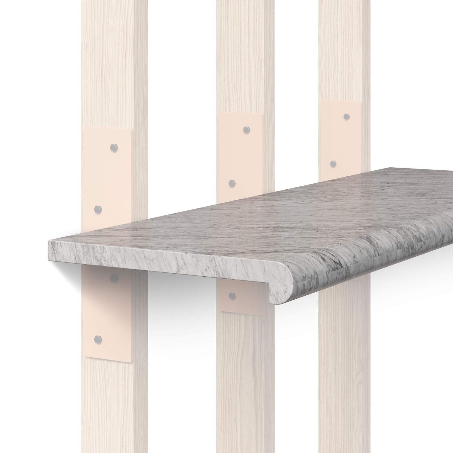 Drake Slimline Countertop Bracket (Powder Coated)