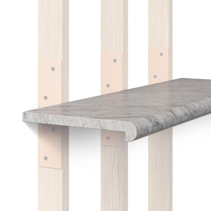 Drake Slimline Countertop Bracket (Powder Coated)