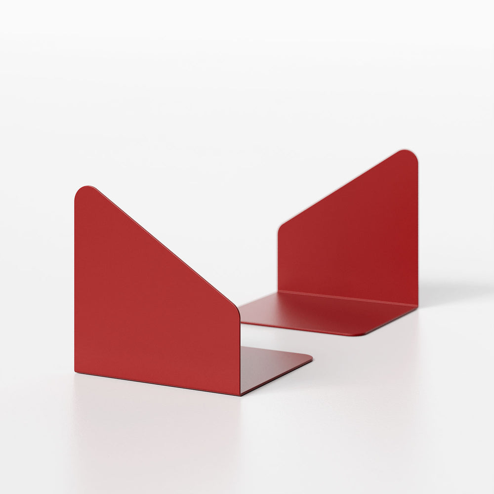 Angled Bookstop Geo Angle Bookends (Set of Two) | Shelfology®