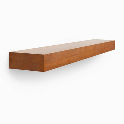 Glenn Mahogany Floating Mantel