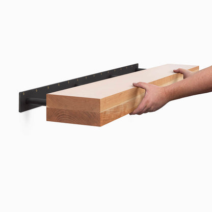 Glenn Cherry Floating Mantel