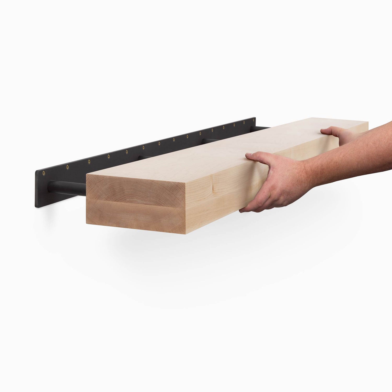 Glenn Maple Floating Mantel