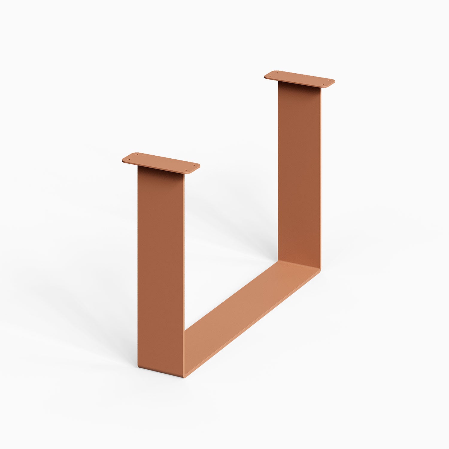 Good Point Coffee Table Legs (Two Legs) in rust-resistant steel with a minimalist design for durable and functional furniture support.