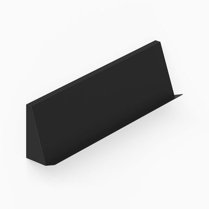 Black minimalist metal Issue Book + Magazine Wall Display shelf designed for functional wall organization and stylish display.