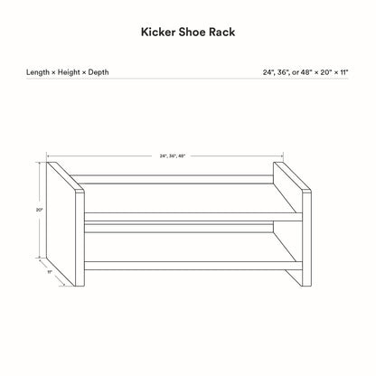 Kicker Shoe Rack