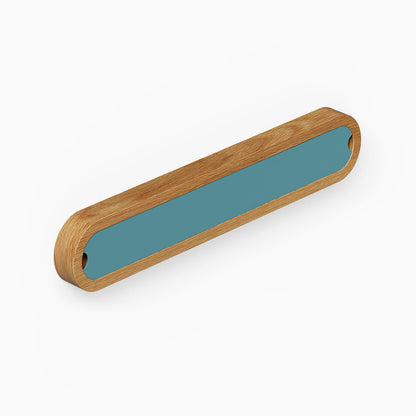 Minimalist Nico Knife Rail with solid hardwood frame and steel center, designed for durable, functional wall storage and organization.