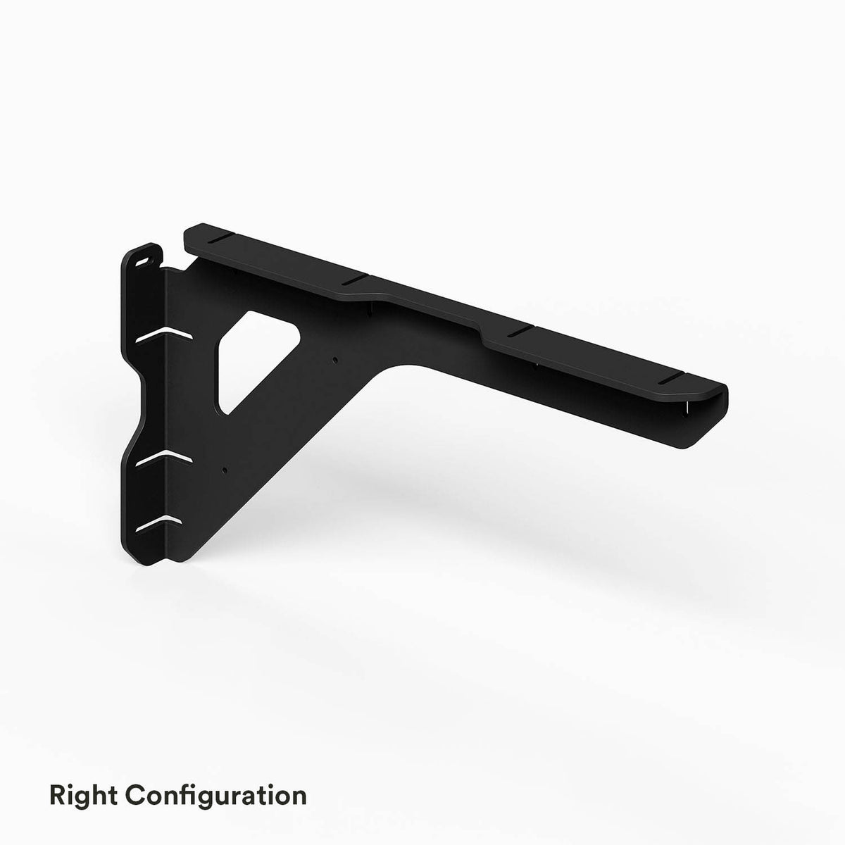 Lars Floating Vanity Wall Mount Bracket in right configuration for secure floating vanity installation