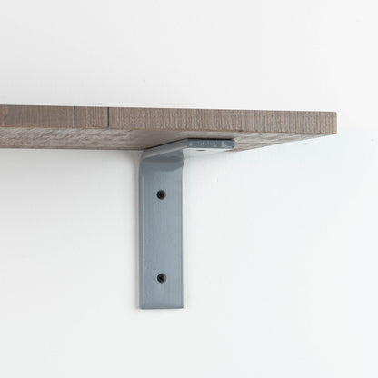 Leif Hatch Grey Rustic Wall Shelf