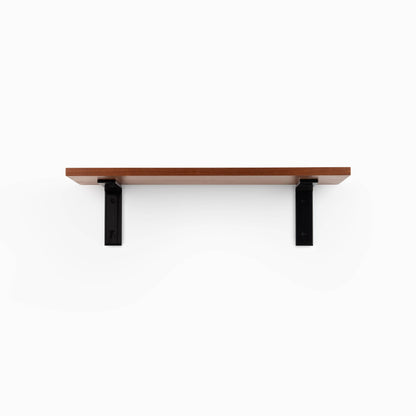 Leif Mahogany Wall Shelf