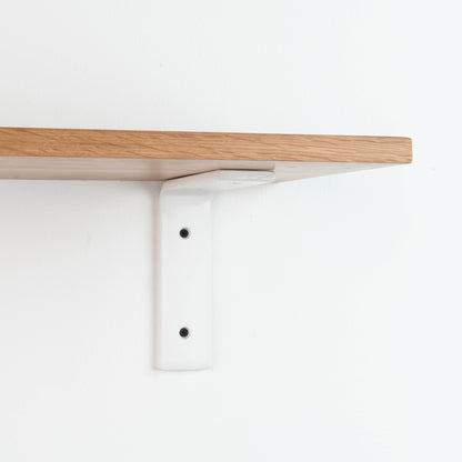 Leif White Oak Wall Shelf