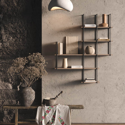 Lloyd Hatch Grey 5 Tiered Shelf