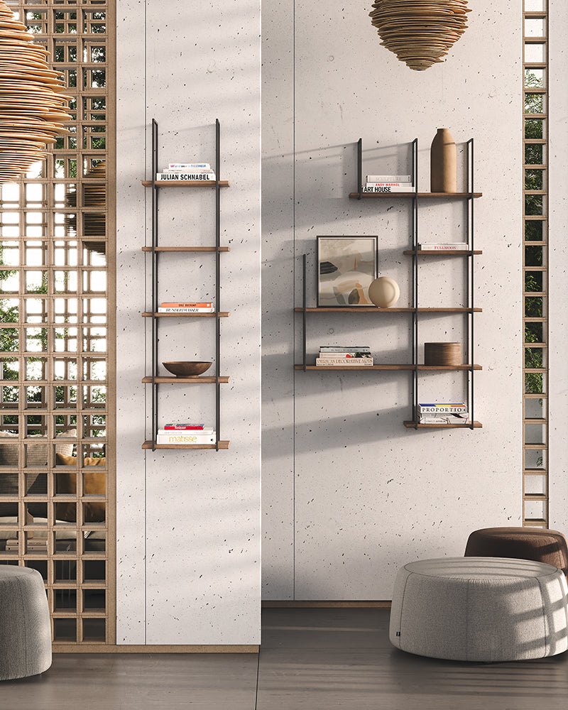 Lloyd White Oak 5 Tiered Shelf | Shelfology®