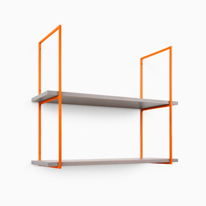 Lloyd Hatch Grey 2 Tiered Shelf