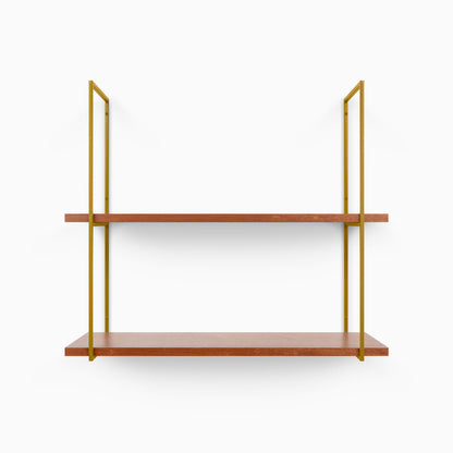 Lloyd Mahogany 2 Tiered Shelf