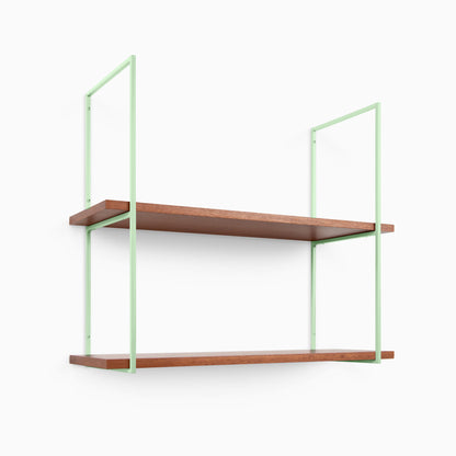 Lloyd Mahogany 2 Tiered Shelf