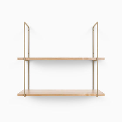 Lloyd Mahogany 2 Tiered Shelf