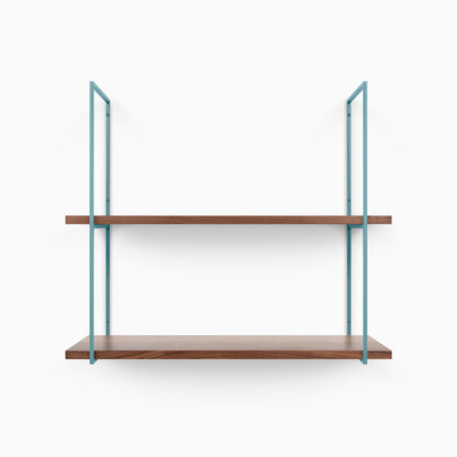 Lloyd Walnut 2 Tiered Shelf